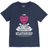 I Am Actually In A Very Commited Relationship V-Neck Tee