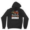 Halloween Kings Are Born In November Unisex Hoodie