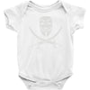 mask of modern mutiny Baby Onesie