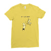 let's get naked Ladies Fitted T-Shirt