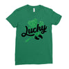 Lucky Irish Baby Ladies Fitted T-Shirt