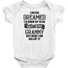 Perfect Freakin Granny Baby Onesie