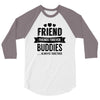 friend forever buddies 3/4 Sleeve Shirt