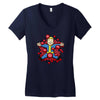 nuclear beauty Women's V-Neck T-Shirt