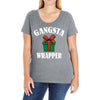gangsta wrapper Ladies Curvy T-Shirt