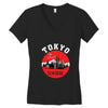 Tokyo City Women's V-Neck T-Shirt