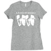 steven seagal flock of seagals seagulls Ladies Fitted T-Shirt