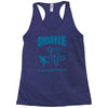 shuffle feel the movement Racerback Tank