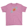 higgs event oil paint Youth Tee