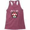 get a life Racerback Tank