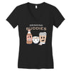drinking buddies Women's V-Neck T-Shirt