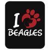 I love Beagles Mousepad