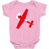 pilot flieger airplane flugzeug extra300 rc flyer Baby Onesie