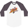 pizza jet 3/4 Sleeve Shirt