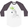 tribal parrot 3/4 Sleeve Shirt