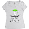 My Neighbor Totoro Women's Triblend Scoop T-shirt