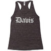 city of davis Racerback Tank