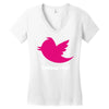 follow me Women's V-Neck T-Shirt