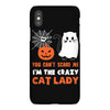 i'm the crazy cat lady iPhoneX