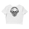 death by squence Crop Top