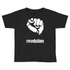 power to the people fist revolution Toddler T-shirt