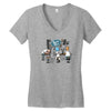 roger's place Women's V-Neck T-Shirt
