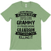 Super Cool Grammy Of A Freaking Awesome Grandson T-Shirt