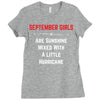 September Girls Ladies Fitted T-Shirt