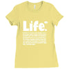 life  available for a limited time only Ladies Fitted T-Shirt