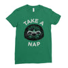 take a nap Ladies Fitted T-Shirt