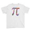 spring pi tshirts  flowery colorful pi day gifts Youth Tee