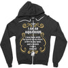i am an aquarius Zipper Hoodie