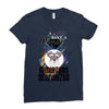 who loves miniatur schnauzer Ladies Fitted T-Shirt