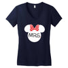 Mr. and Mrs. Matching Women's V-Neck T-Shirt