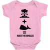 nuke the whales Baby Onesie