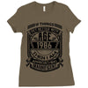If Things Better 1986 Age Approach Magnificent Ladies Fitted T-Shirt