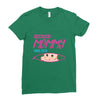 [your name] is going to be mommy Ladies Fitted T-Shirt