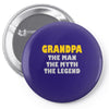 father's day grandpa gift funny grandpa shirt birthday gift for grandp Pin-back button