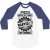 Pisces Hated By Many Wanted By Plenty 3/4 Sleeve Shirt