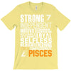 Strong Independent Motivated Pisces T-Shirt