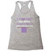 i crochet so i don't choke people save a life, send yarn Racerback Tank