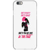 she's beauty she's grage she's punch you in the face iPhone 6/6s Case