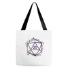 20 Dice Flowers Tote Bags