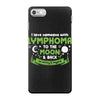 I Love Someone with Lymphoma Cancer to The Moon and Back to Infinity iPhone 7 Case
