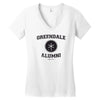 greendale alumni Women's V-Neck T-Shirt