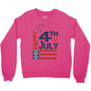 happy 4th of july Crewneck Sweatshirt