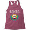 santa christmas Racerback Tank