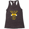 Gold Is The New Pink Fight Like A Kid! Racerback Tank