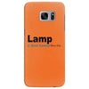 lamp   brick tamland likes this facebook thumbs up mens white t shirt Samsung Galaxy S7 Edge