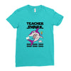 Teacher Shark Doo Ladies Fitted T-Shirt